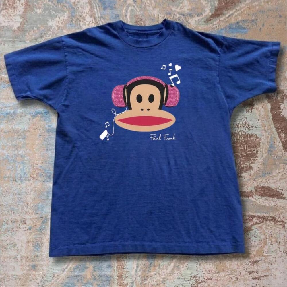 Paul Frank Blue Cotton T-Shirt
